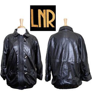 La Nouvelle Renaissance (LNR) Nordstrom Leather Coat w/ Thinsulate Lining